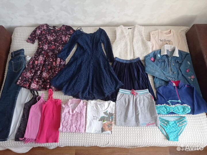 Вещи пакетом на девочку 134 140 hm