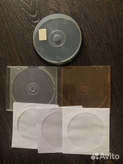 Диск CD-R, DVD-R, DVD-RW, бокс для дисков