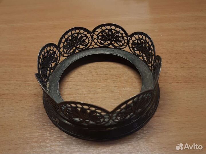 Основа под сахарницу мельхиор