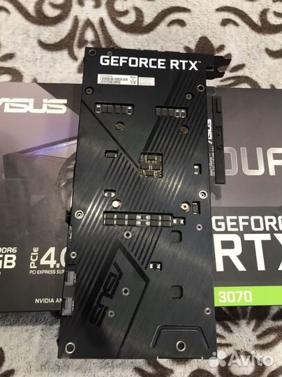 Видеокарта asus rtx 3070 8gb