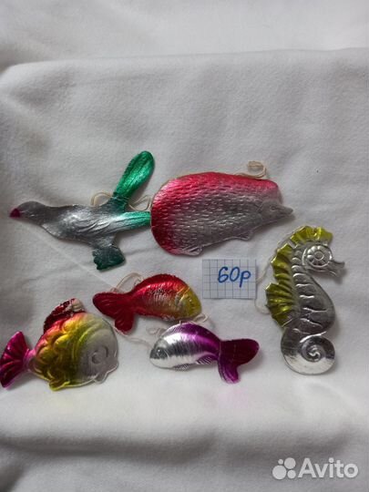 Елочные игрушки СССР