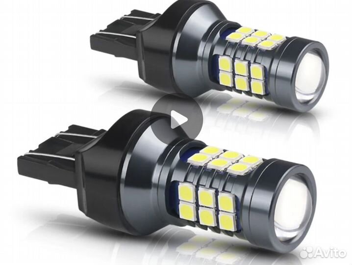 Автомобильные светодиодные лампы 2 шт T20 7440 WY2