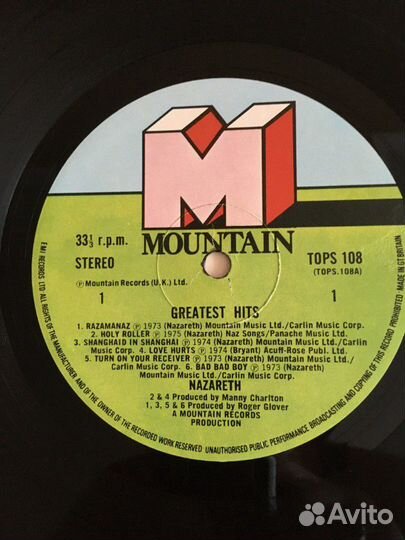 Nazareth Greates Hits UK