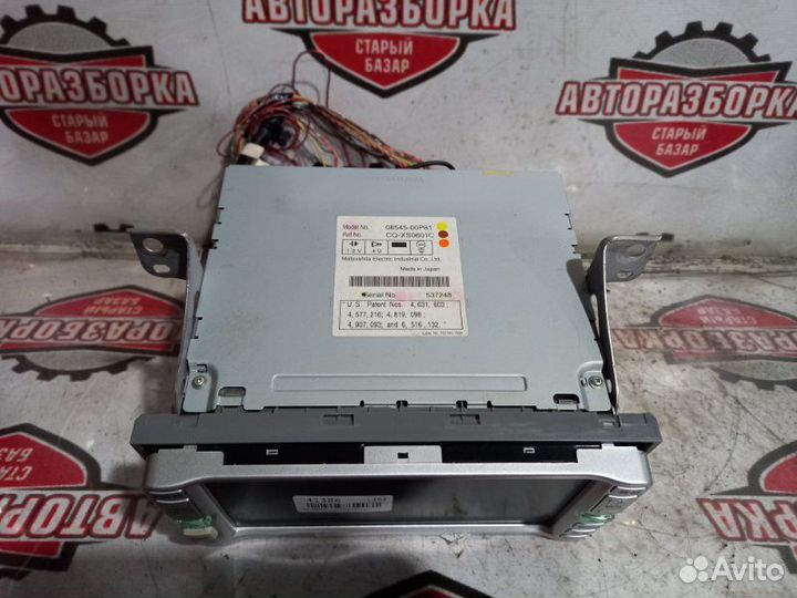 Магнитофон Toyota Vitz KSP90 1KR-FE 2006