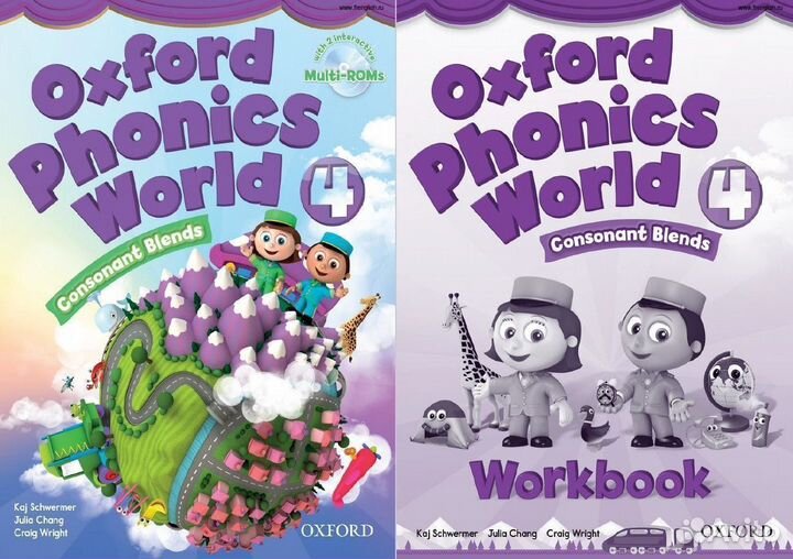 Oxford Phonics World 4 Лазерная проф печать