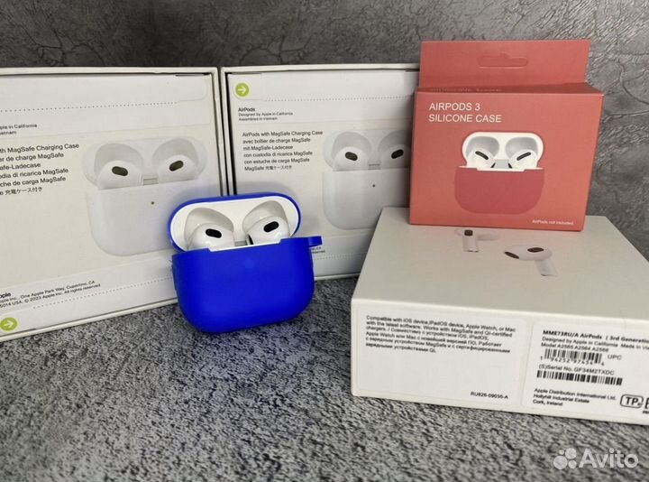 AirPods 3 Premium+ (Качество 1к1; Гарантия)