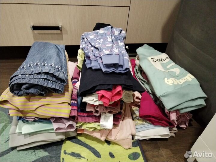 Вещи пакетом для девочки 86 92