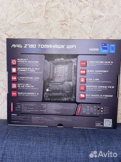 Материнская плата MSI MAG Z790 tomahawk wifi