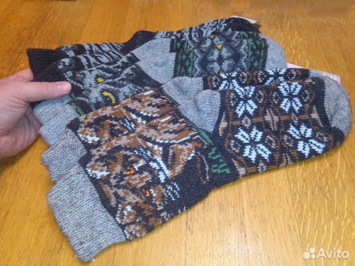 Носки мужские шерстяные (Женские /Мужские) толстые