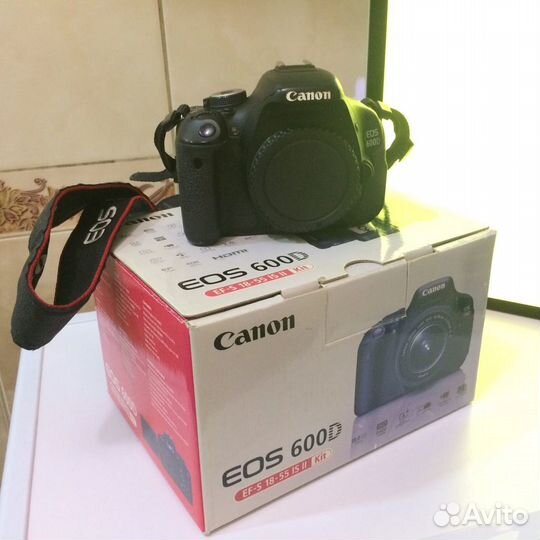 Фотоаппарат Canon eos 600d