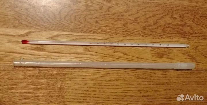 Термометр лабораторный стеклянный 100 С