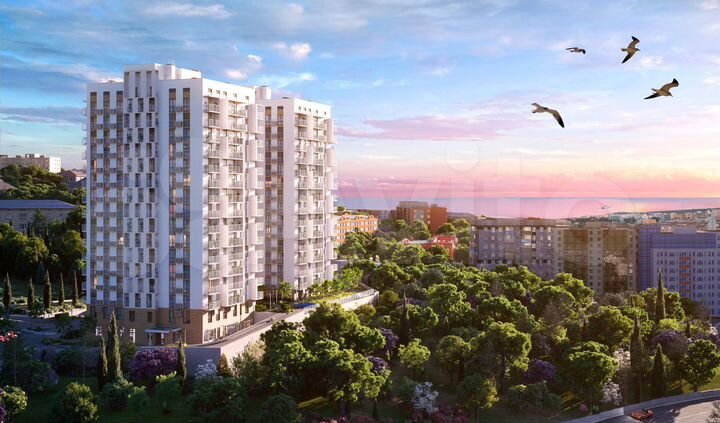 1-к. квартира, 39,6 м², 15/16 эт.