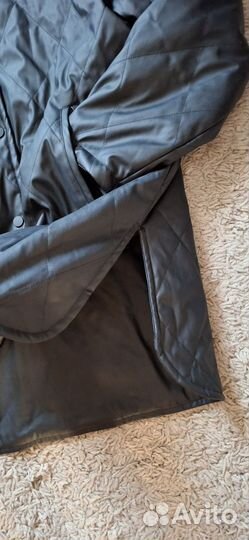 Куртка/ полупольто из экокожи