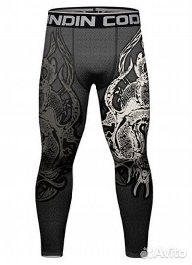 Тайтсы мужские cody lundin Tattoo (р. L)