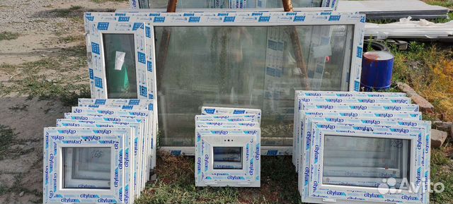 Пластиковые окна и двери бу И новые