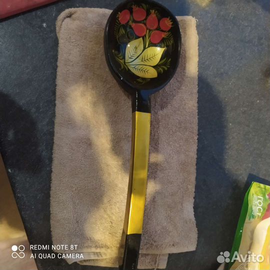 Деревянная ложки хохлома