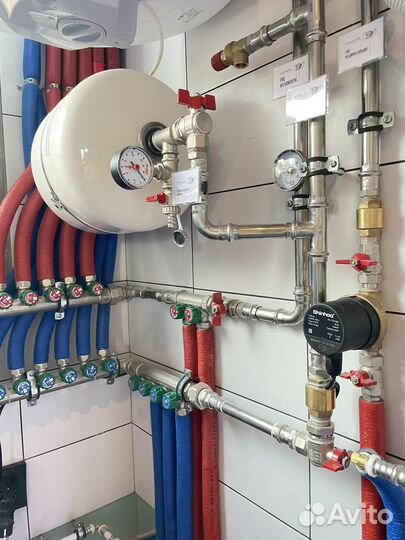 Монтаж систем отопления под ключ