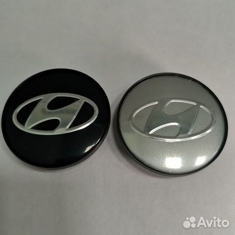 4шт Hyundai колпаки для дисков R09 черные