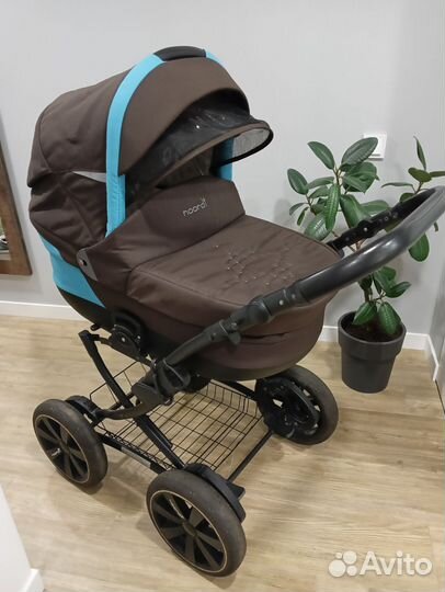 Коляска 2 в 1 noordi большие колеса