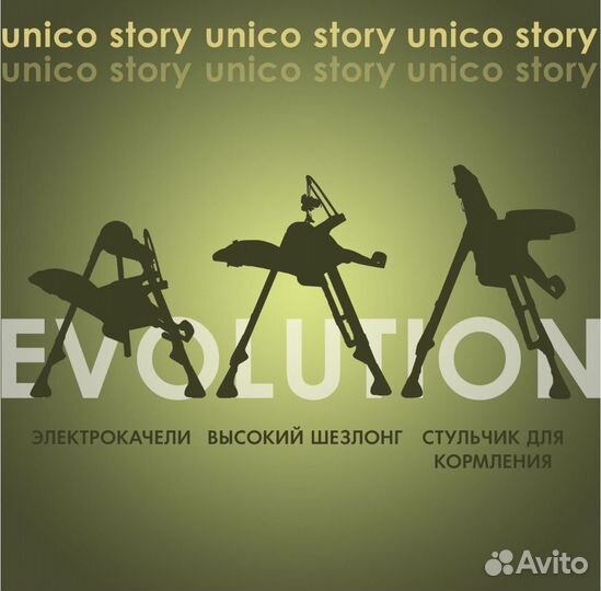 Детский стульчик для кормления Nuovita Unico Story