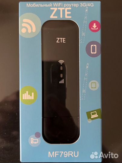 LTE-модем с Wi-Fi — ZTE MF79RU (Ростест, не U)
