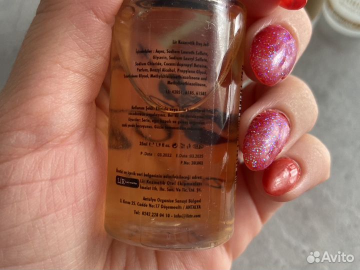 Пробники шампунь 6 шт гель для душа 1 шт Турция