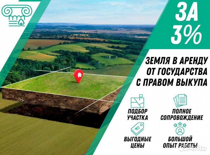 Аренда земли у государства с правом выкупа