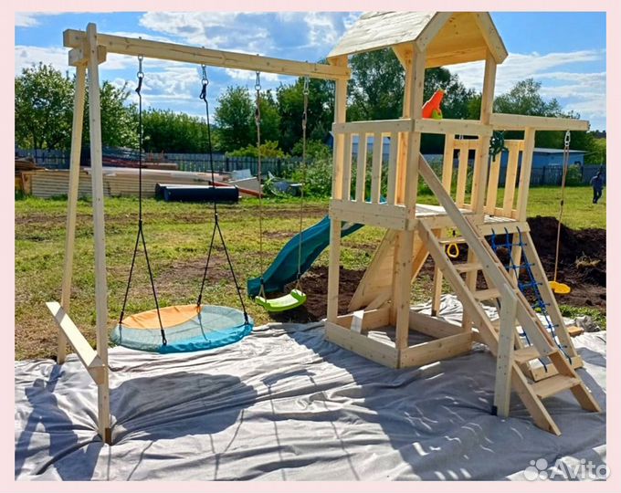 Детский игровой комплекс уличный