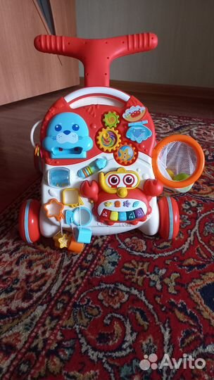 Ходунки каталка 2 в 1