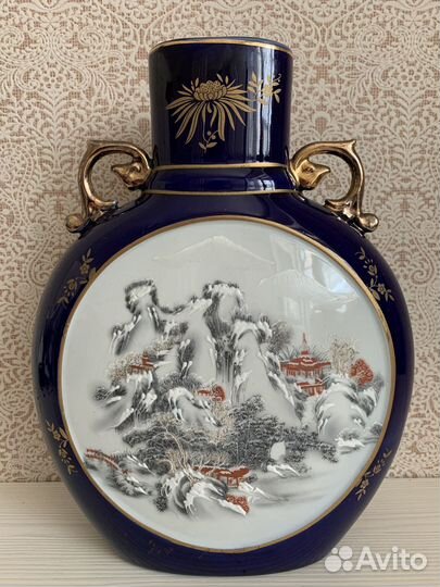 Ваза китайский фарфор, ручная работа, подарки