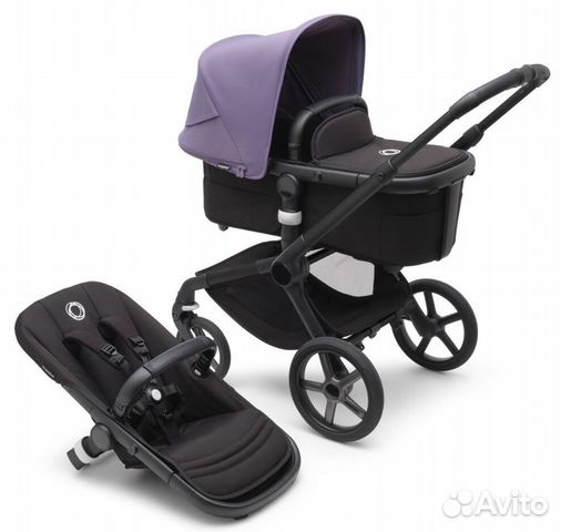 Bugaboo fox5 2023 шасси black черная в наличии