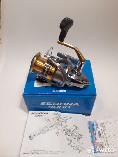 Катушка shimano sedona 4000