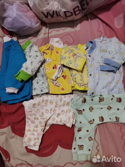 Пеленки кофточки штаны