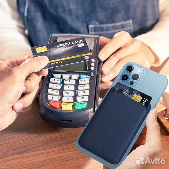 Кардхолдер, магнитный кошелек новый