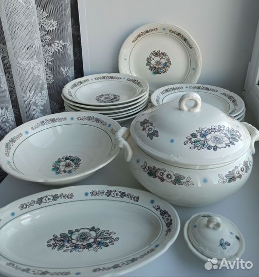 Сервиз столовый. Зик. Конаково. СССР