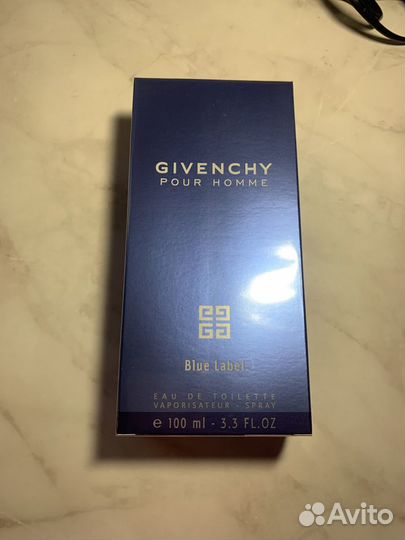 Givenchy pour home blue label