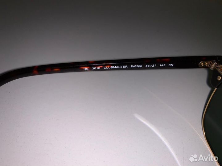 Очки Ray Ban Clubmaster 3016 W0366 гавана