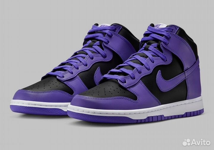 Nike Dunk Hi Retro bttys Psychic Purple 9.5 10US
