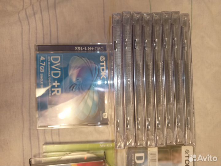 DVD диски чистые болванки