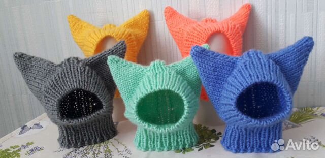 Шапочки для кошек и собак мелких пород