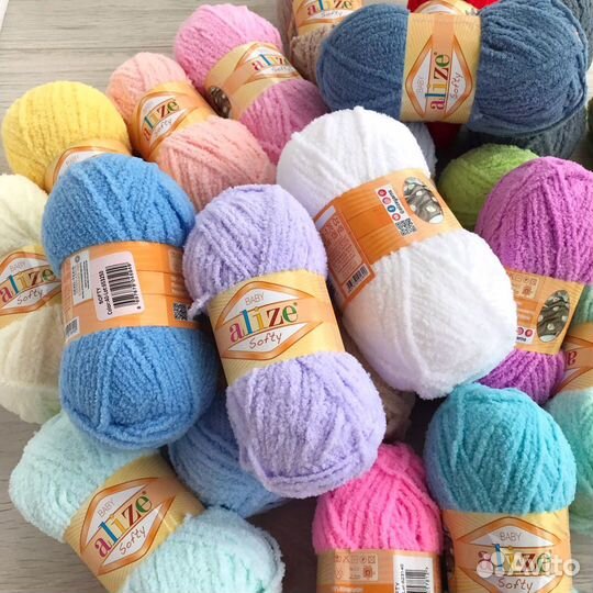 Пряжа Софти Softy в наличии детская новинка
