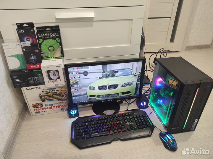 Компьютер на Intel i5/GTX660 полный комплект с мон