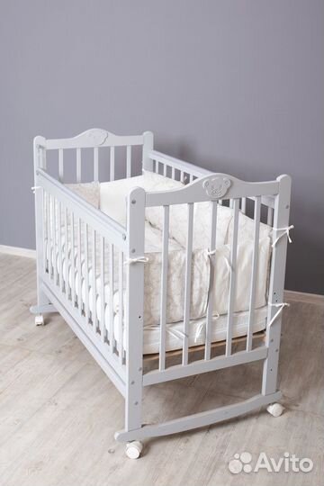 Кроватка Incanto Pali качалка+колеса