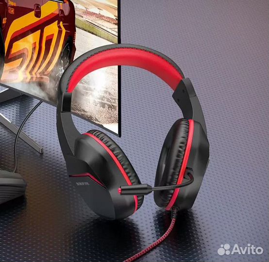 Наушники borofone BO104 игровые