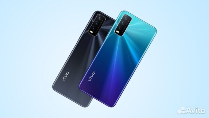 Лоток симкарты Vivo Y20s черный