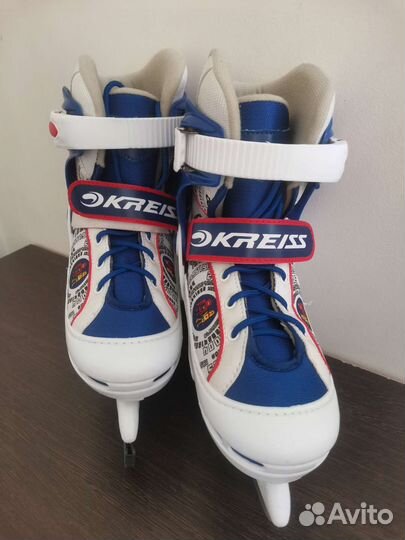 Коньки хоккейные раздвижные детские