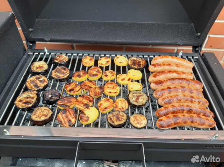 Мангал с печью под казан