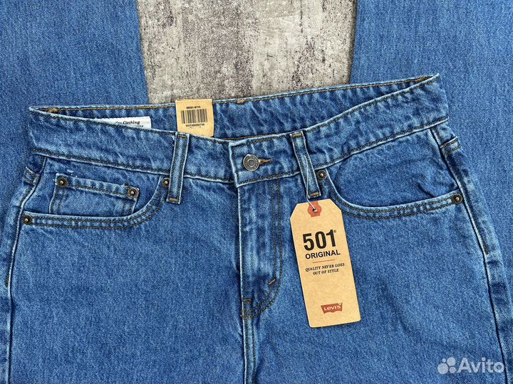 Levi's 501 Весна-лето Пакистан Хлопок