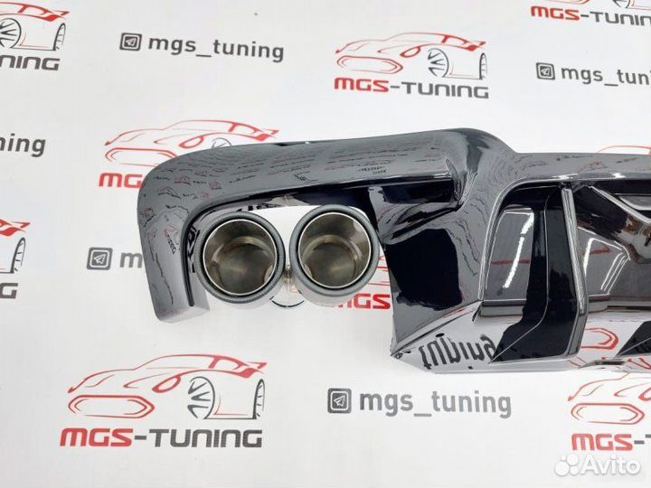 Диффузор с насадками 5 series F10 M5-Competition