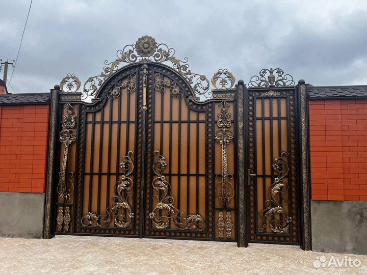 Ворота кованые и калитки